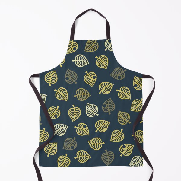 Item preview, Nook Leaf Aloha Logo - Golden Yellow on Dark Blue designed and sold by TheMajesticGoat.