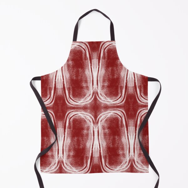 Item preview, Brick Red Modern Geometric Abstract "Stacked II" designed and sold by Janine Aykens.