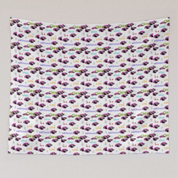 Item preview, What is a life without cats! designed and sold by Got-Ya-Bak.