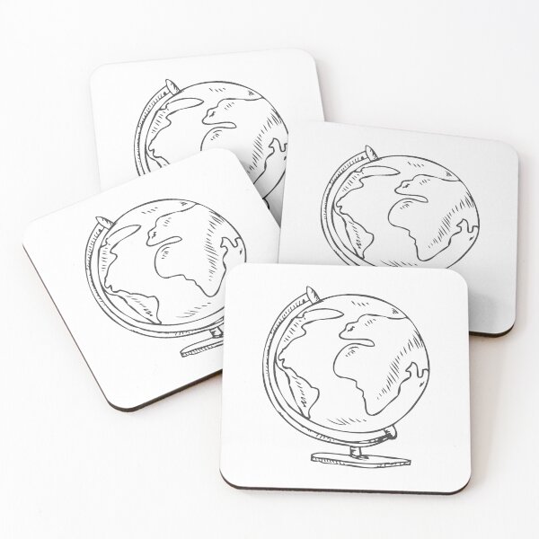 Item preview, Globe Doodle designed and sold by Yael Weiss.
