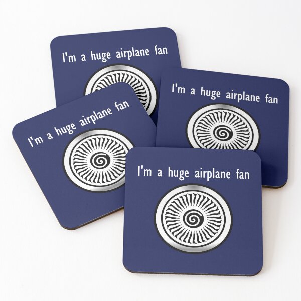 Item preview, Huge Airplane Fan designed and sold by AeroGeekTees.