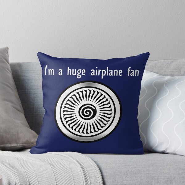 Item preview, Huge Airplane Fan designed and sold by AeroGeekTees.