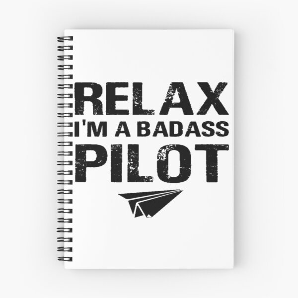 Item preview, Relax I'm Badass Pilot ! designed and sold by Boulbi-Shop.