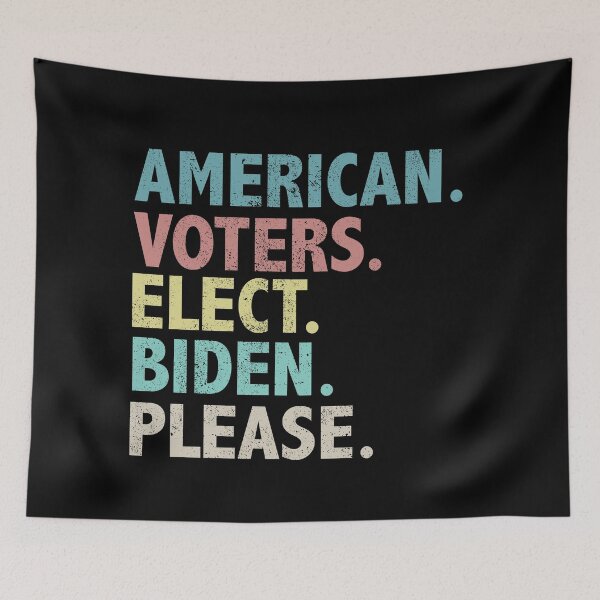 Item preview, American. Voters. Elect. Biden. Please. Vintage Distressed designed and sold by masterbones.