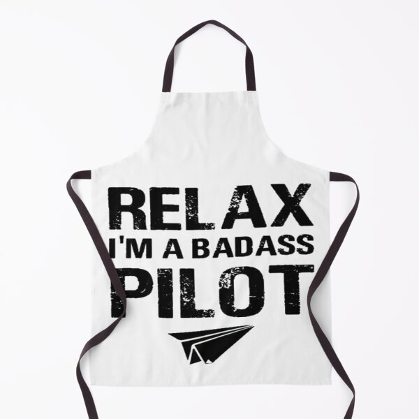 Item preview, Relax I'm Badass Pilot ! designed and sold by Boulbi-Shop.