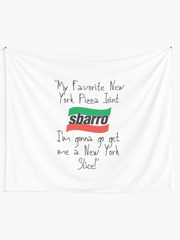 Michael Scott S Favorite New York Pizza Joint Tapestry By Cecristini98 Redbubble