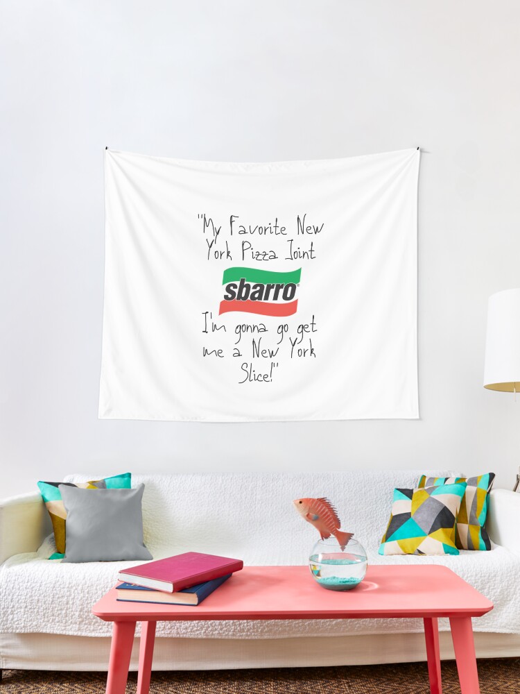Michael Scott S Favorite New York Pizza Joint Tapestry By Cecristini98 Redbubble