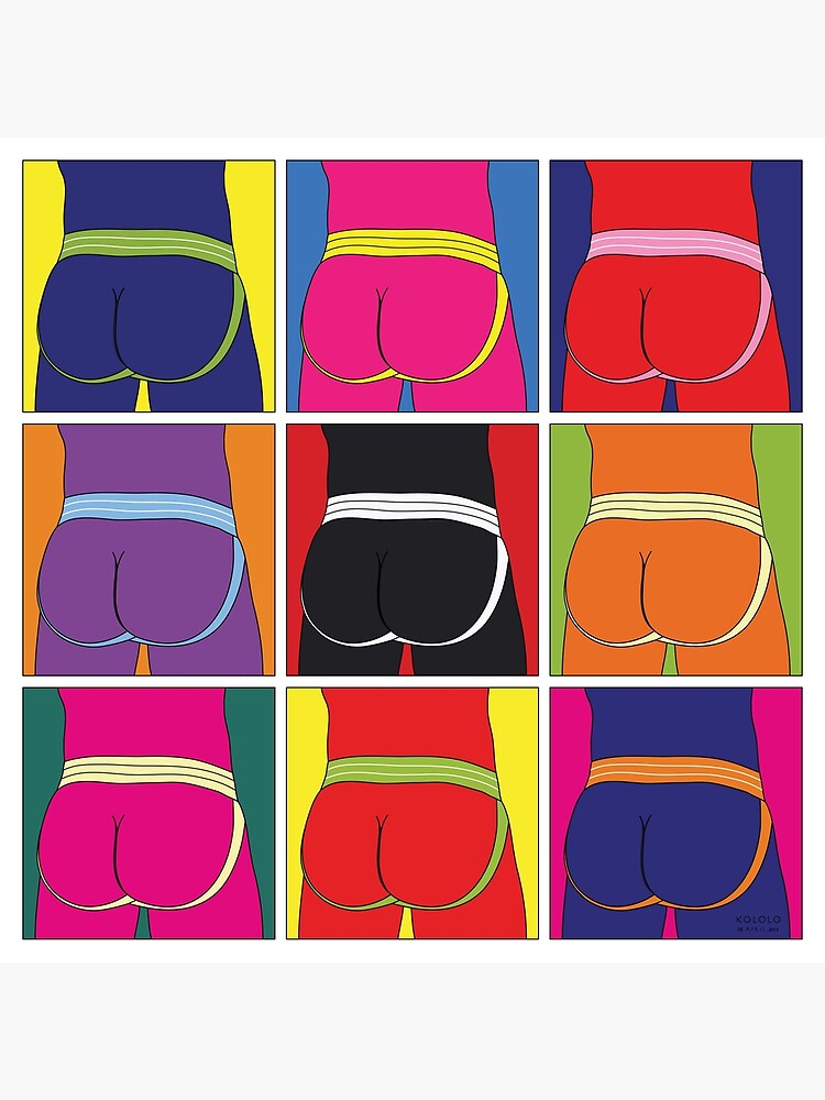 Pop Art Jockstrap Desire Nine by kololo