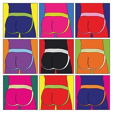 Artwork thumbnail, Pop Art Jockstrap Desire Nine by kololo