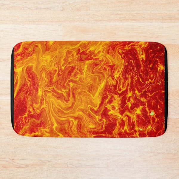 Item preview, Abstract Fire Patterns Holographic Melting Lava designed and sold by InvestingRoad.