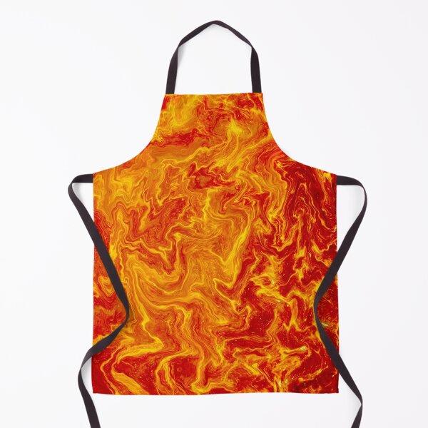 Item preview, Abstract Fire Patterns Holographic Melting Lava designed and sold by InvestingRoad.
