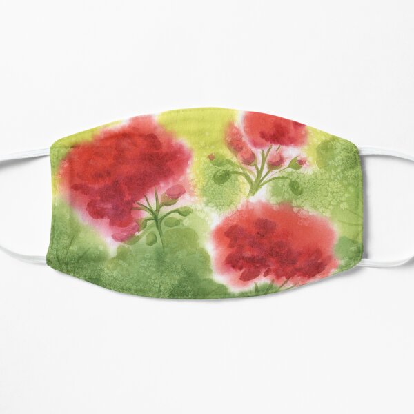 Geraniums 4 Flat Mask