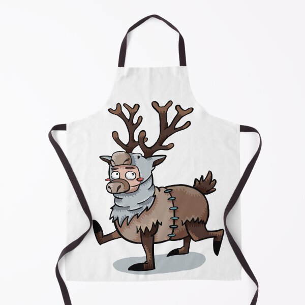 Item preview, Furry Friends in a Cute Fluffy Reindeer Onesie designed and sold by maak-and-illy.