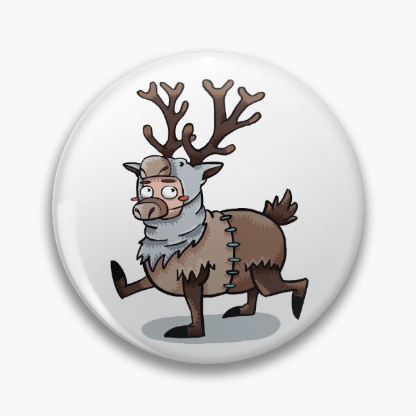 Item preview, Furry Friends in a Cute Fluffy Reindeer Onesie designed and sold by maak-and-illy.