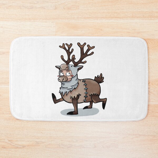 Item preview, Furry Friends in a Cute Fluffy Reindeer Onesie designed and sold by maak-and-illy.