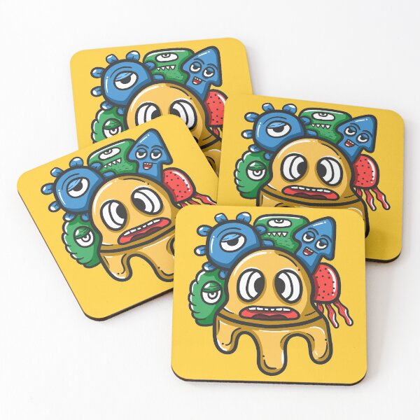 Item preview, Monster Character Doodle Art designed and sold by Dzulhan.