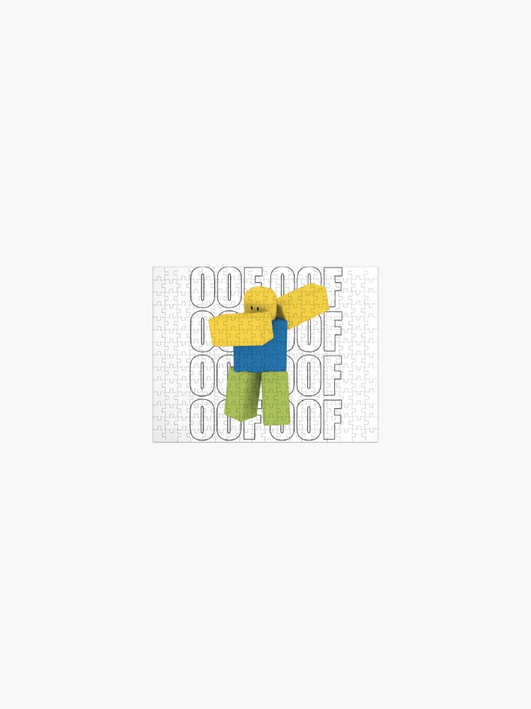Roblox Oof Dabbing Dab Meme Funny Noob Gamer Gifts Idea Jigsaw Puzzle By Smoothnoob Redbubble - dab roblox gifts merchandise redbubble