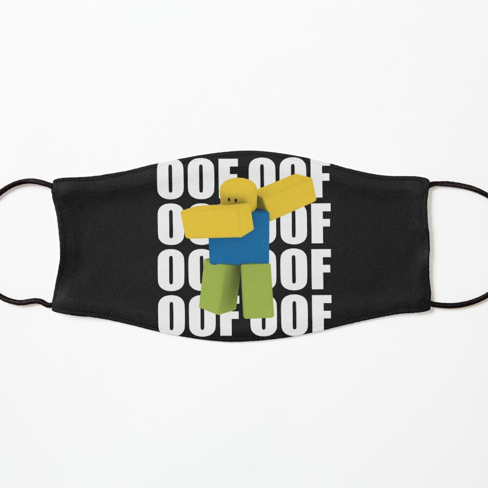 Roblox Oof Dabbing Dab Meme Funny Noob Gamer Gifts Idea Mask By Smoothnoob Redbubble - dab joe roblox