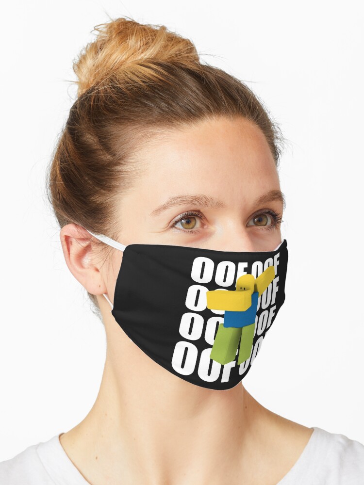 Roblox Oof Dabbing Dab Meme Funny Noob Gamer Gifts Idea Mask By Smoothnoob Redbubble - dab joe roblox