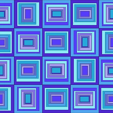 Artwork thumbnail, Azure frames by Wicked_Faery