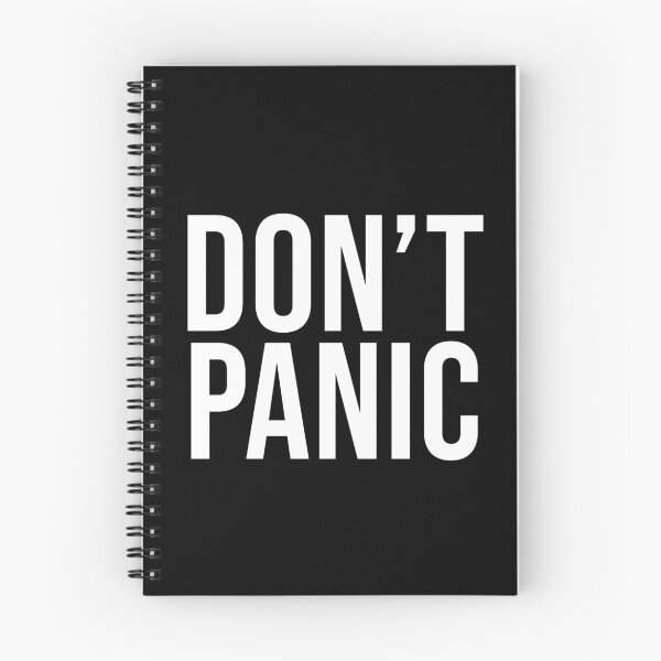 Item preview, DON'T PANIC designed and sold by BethanInChains.