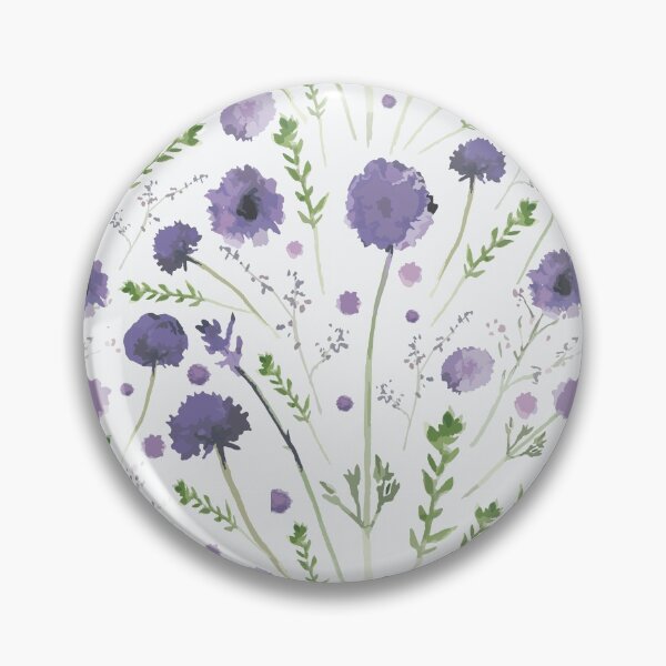 Item preview, Purple Slendor Floral Pattern designed and sold by StudioPosies.