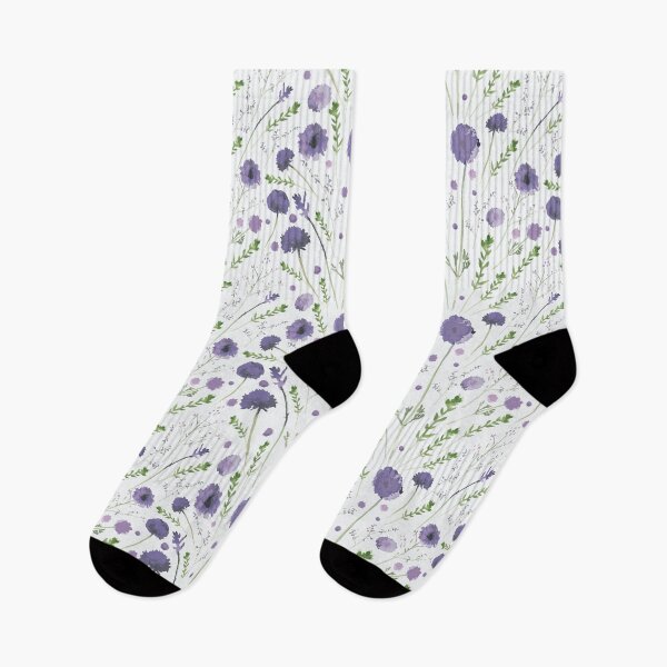 Item preview, Purple Slendor Floral Pattern designed and sold by StudioPosies.