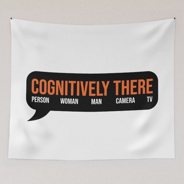 Item preview, Cognitively There (Person Woman Man Camera TV) designed and sold by UroliteArt.