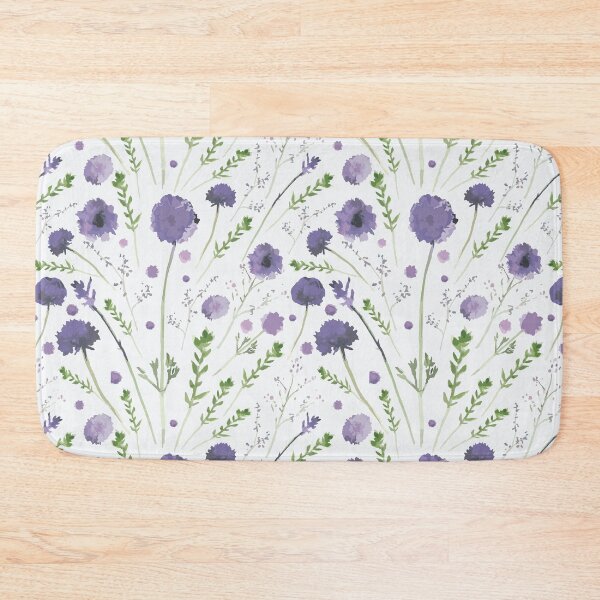 Item preview, Purple Slendor Floral Pattern designed and sold by StudioPosies.