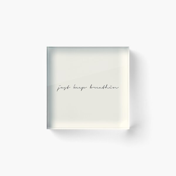 Item preview, just keep breathin designed and sold by vocalsbyariana.