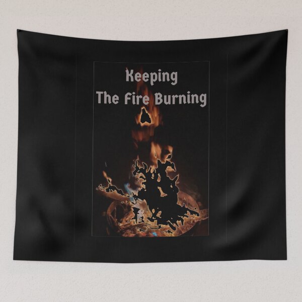Item preview, Fire Burning designed and sold by doodle3Dandy.