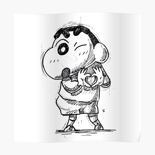 Learn How to Draw Shin Chan (Shin Chan) Step by Step : Drawing Tutorials