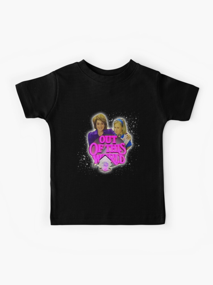 Retro 90s Out of this World Evie and Mom Thowback tribute Kids T-Shirt