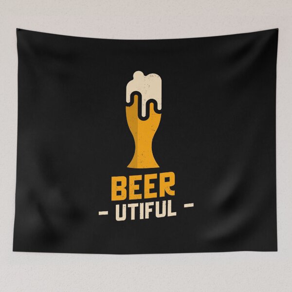 Item preview, Beer-utiful Funny Beer Day & Beer Drinking Graphic designed and sold by UrTops.