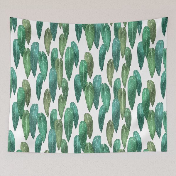 Item preview, Queen Anthurium leaves designed and sold by Iker Paz Studio.