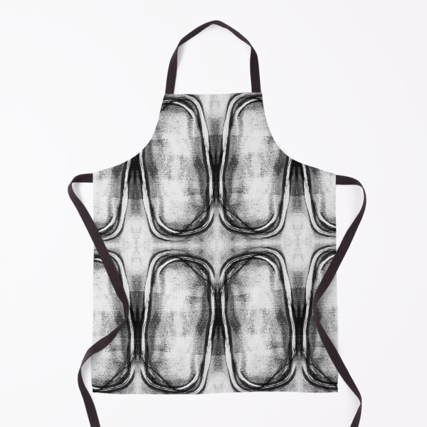 Item preview, Black and White Modern Geometric Abstract "Stacked" designed and sold by Janine Aykens.