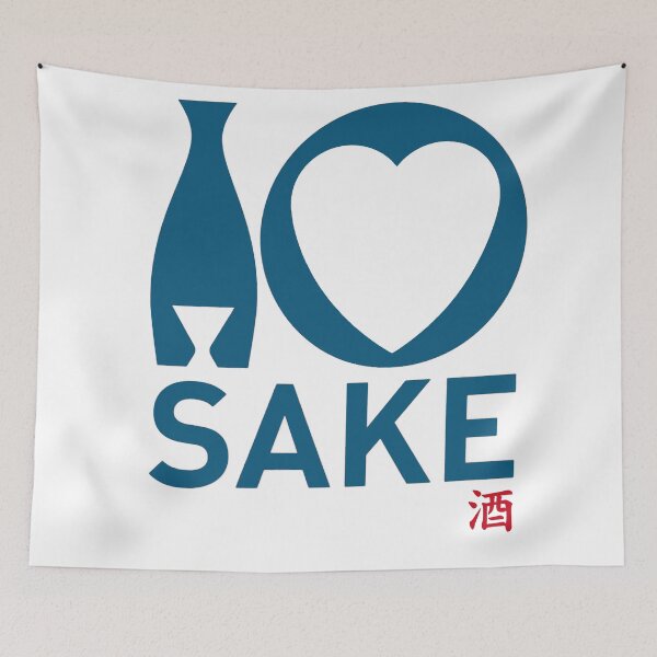 Item preview, I love Sake designed and sold by thehollowpoint.