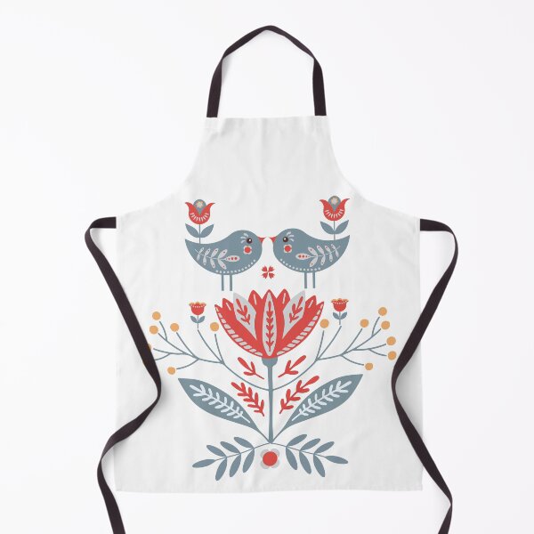Item preview, Scandinavian Folk Art: Birds & Flowers designed and sold by NordicStudio.