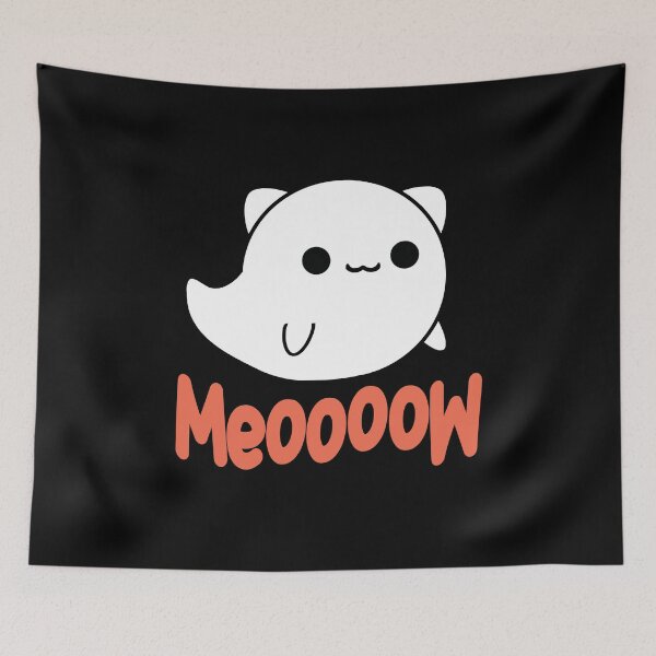 Item preview, Cute Cat Ghost Halloween designed and sold by Daytone.
