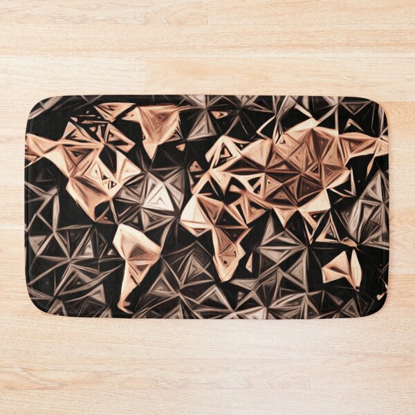 Item preview, Stylish Abstracted World Map designed and sold by Dator-Abstracts.