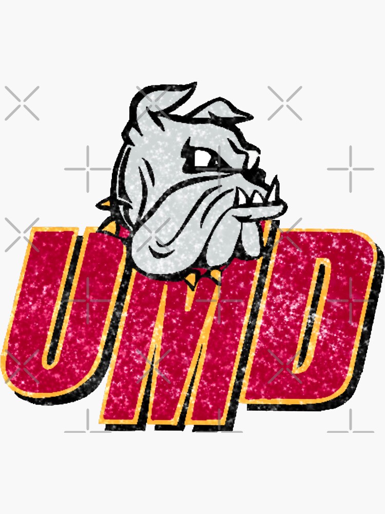 "University of Minnesota Duluth Glitter Logo " Sticker for Sale by