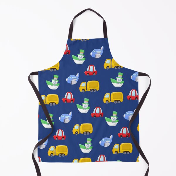 Item preview, Cartoon Transport Pattern designed and sold by Yael Weiss.