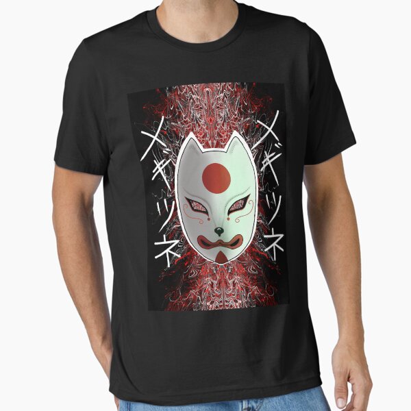 BABYL 「L FOX MASK」 TEE メギツネ megitsune fox kitsune mask