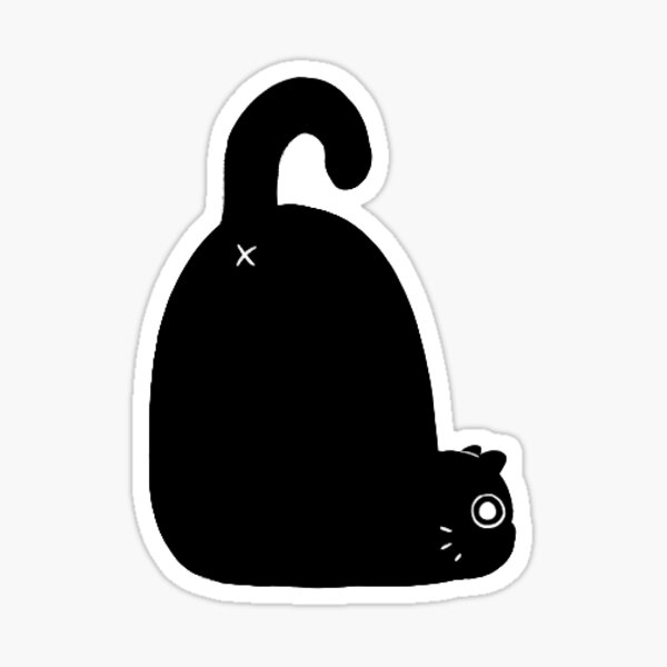 Cat stretch Sticker