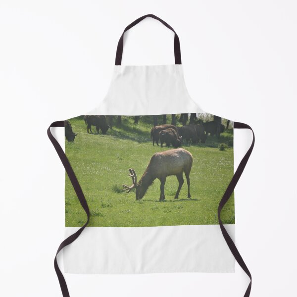 Item preview, American Elk with Bison designed and sold by Tamara McDonnell.