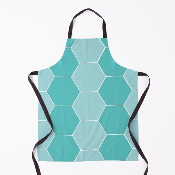 Item preview, Teal Hexagons designed and sold by DanaAndTheBooks.