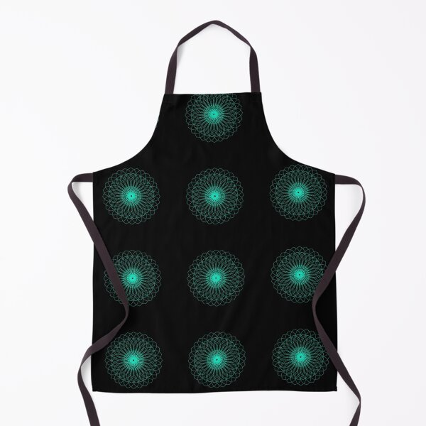 Item preview, Green Floral Spirograph designed and sold by royrahul.