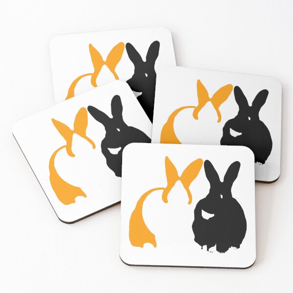 Item preview, Dijon and Ebony, the Bunnymad Buns designed and sold by Double Dutch Designs.