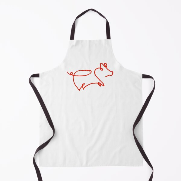 Item preview, hog one line doodle designed and sold by aflanders30.