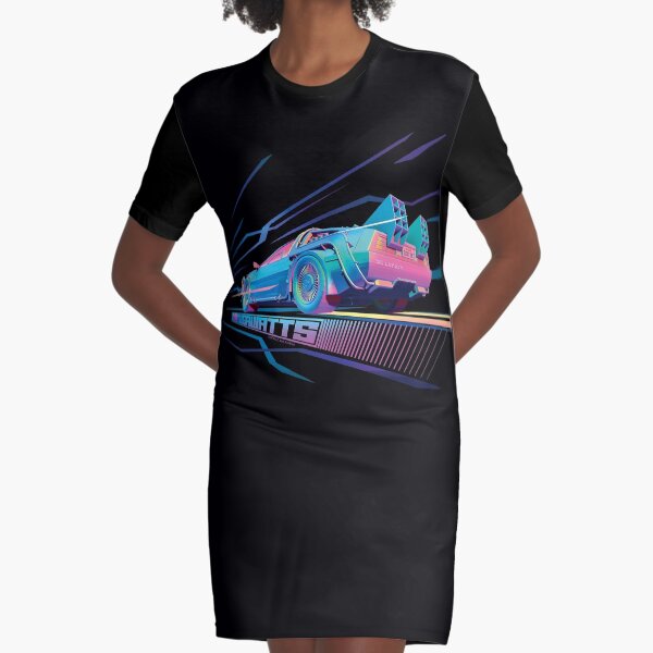 Back to the Future - 1.21 Gigawatts Graphic T-Shirt Dress